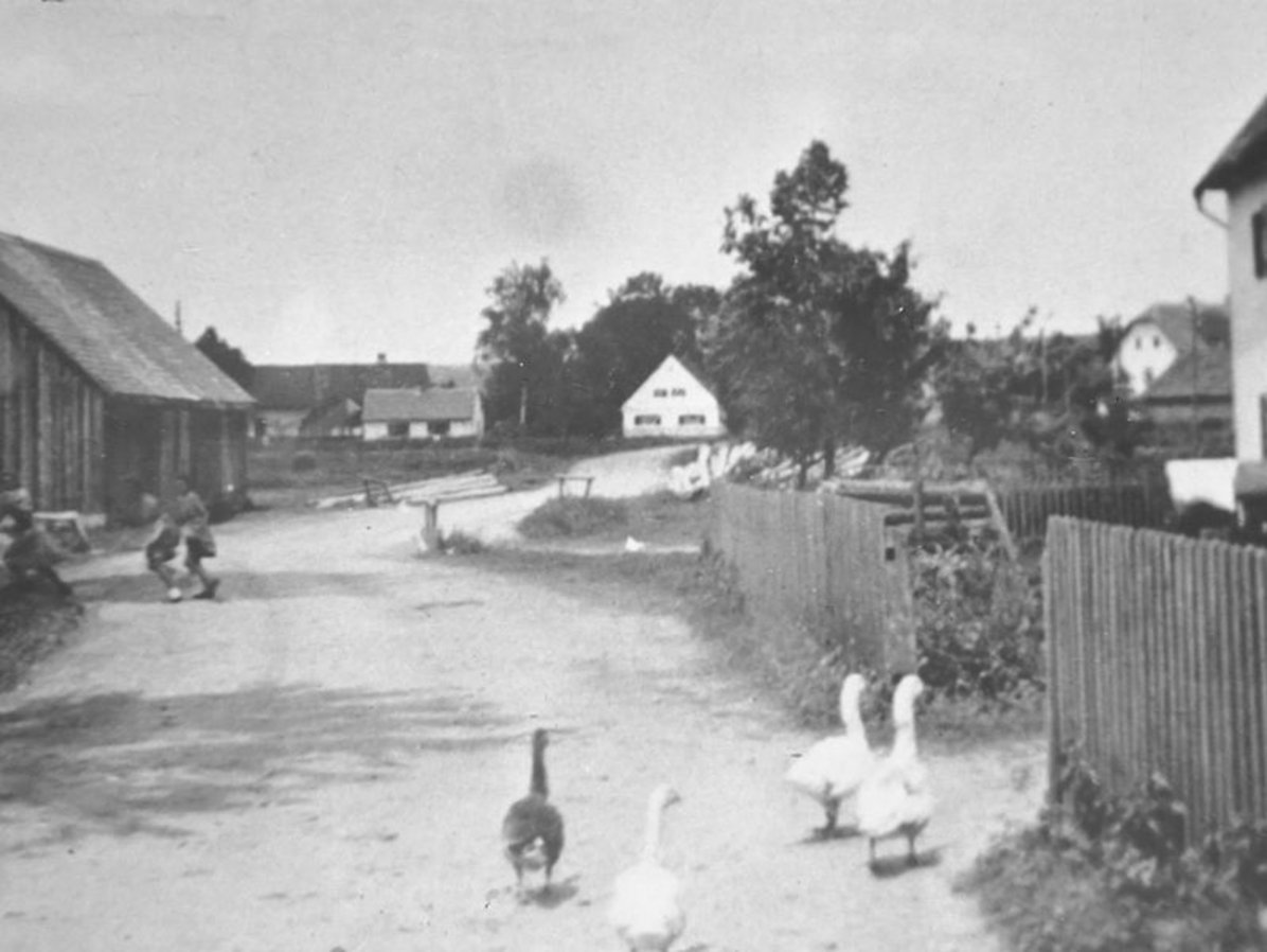 Historisches Foto Rothübergang Unterdorf Historisches Foto Rothübergang Unterdorf