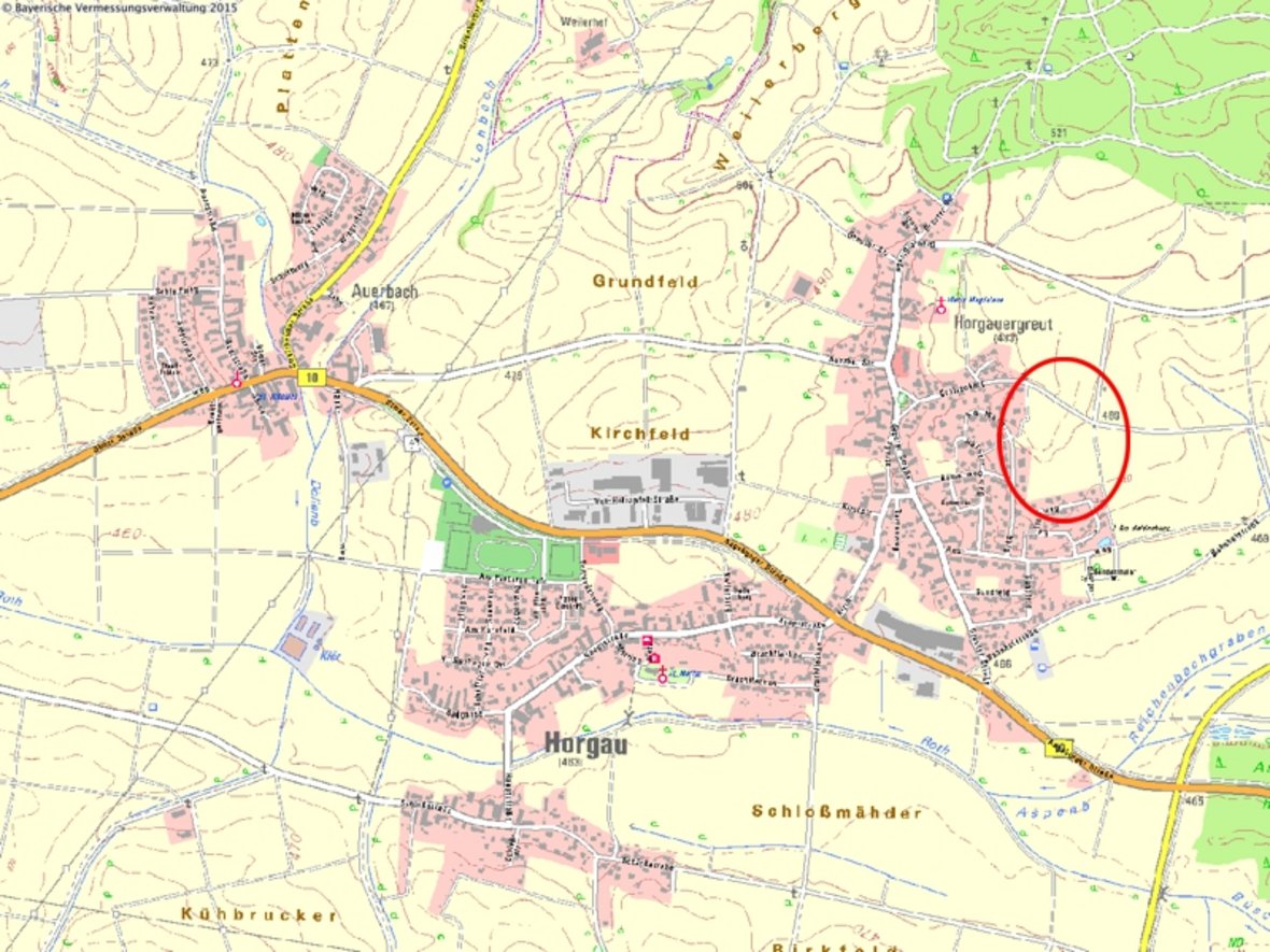 Lageplan Baugebiet Heuwegfeld II Lageplan Baugebiet Heuwegfeld II